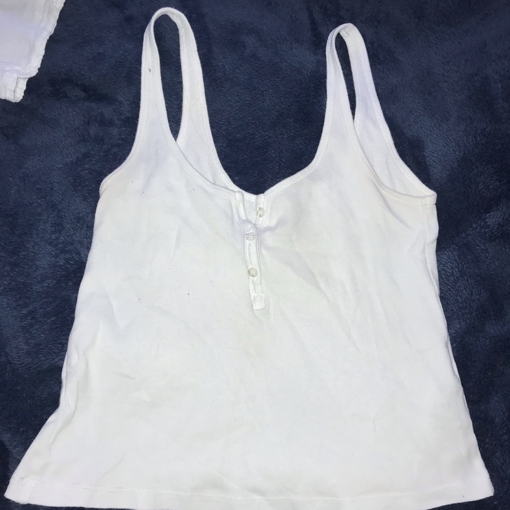 White crop top from TopShop